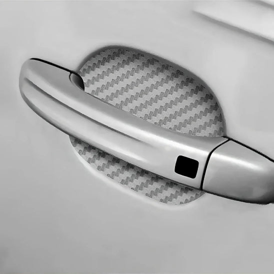 Autocollant voiture argent
