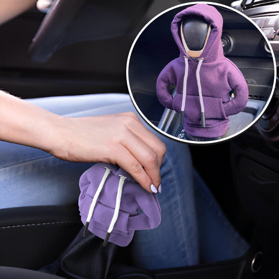 Protection levier de vitesse violet
