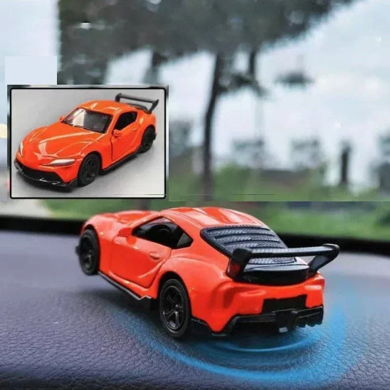 decoration interieur pour voiture rouge