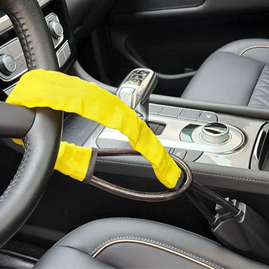 antivol voiture jaune