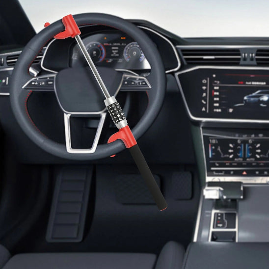 antivol voiture rouge